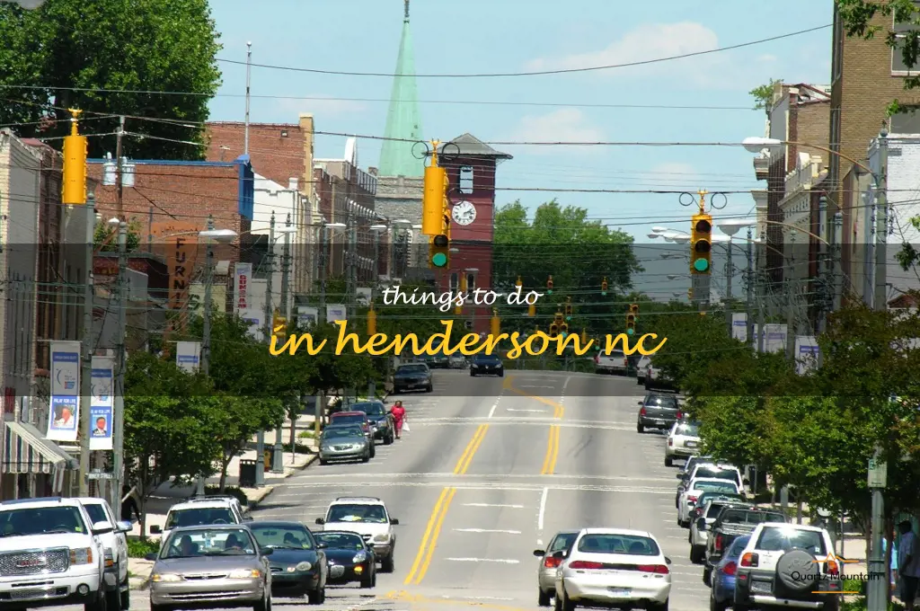 things to do in henderson nc