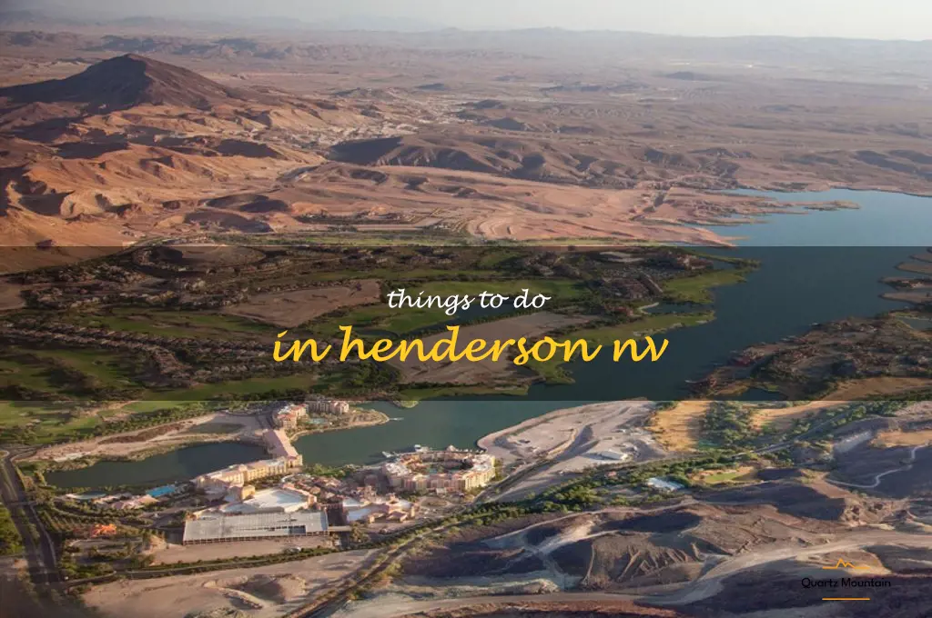 things to do in henderson nv