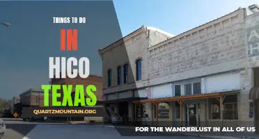 Exploring the Charming Small Town: Top Things to Do in Hico, Texas