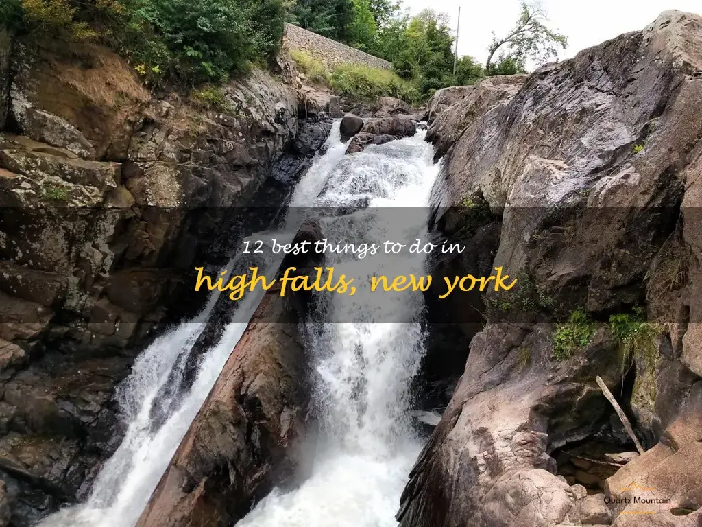 things to do in high falls New York