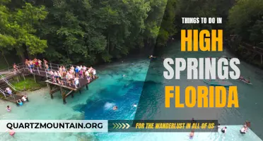 Discover the Hidden Gems: 10 Must-Visit Attractions in High Springs, Florida