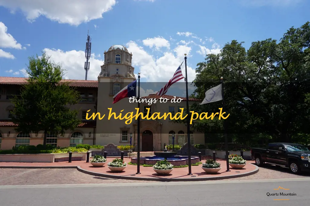 things to do in highland park
