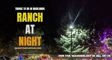 10 Fun Things to Do in Highlands Ranch at Night