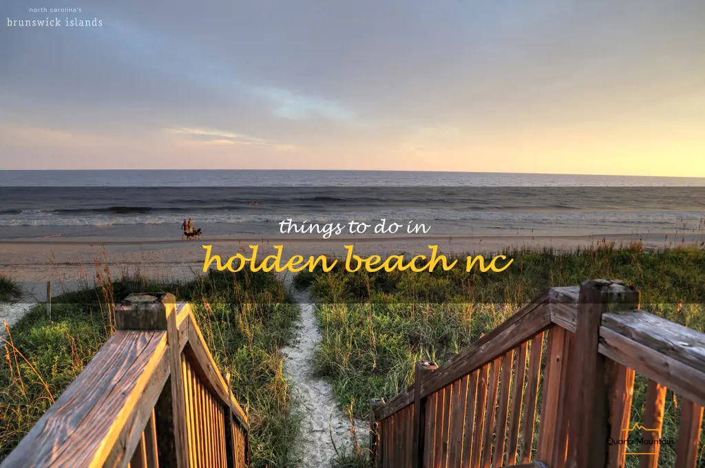 things to do in holden beach nc