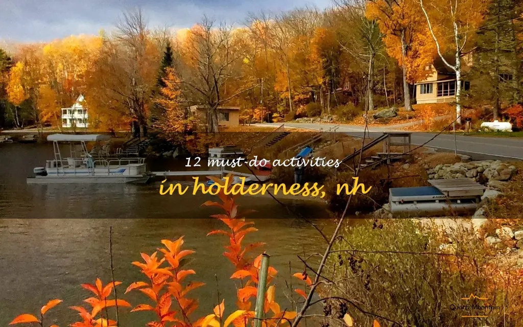 things to do in holderness nh