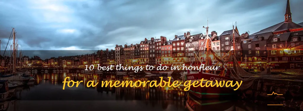 things to do in honfleur