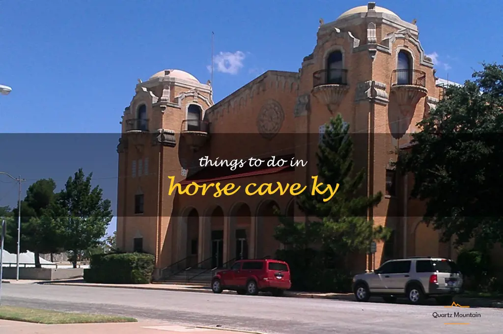 things to do in horse cave ky