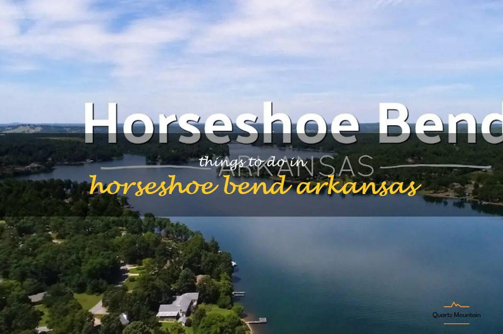 things to do in horseshoe bend arkansas