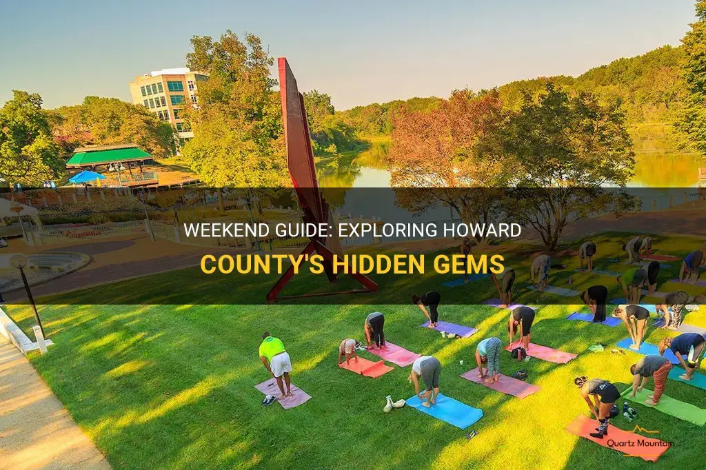 things to do in howard county over weekend
