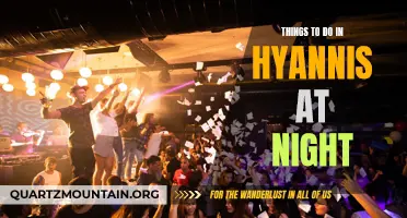 12 Fun Activities to Enjoy in Hyannis at Night