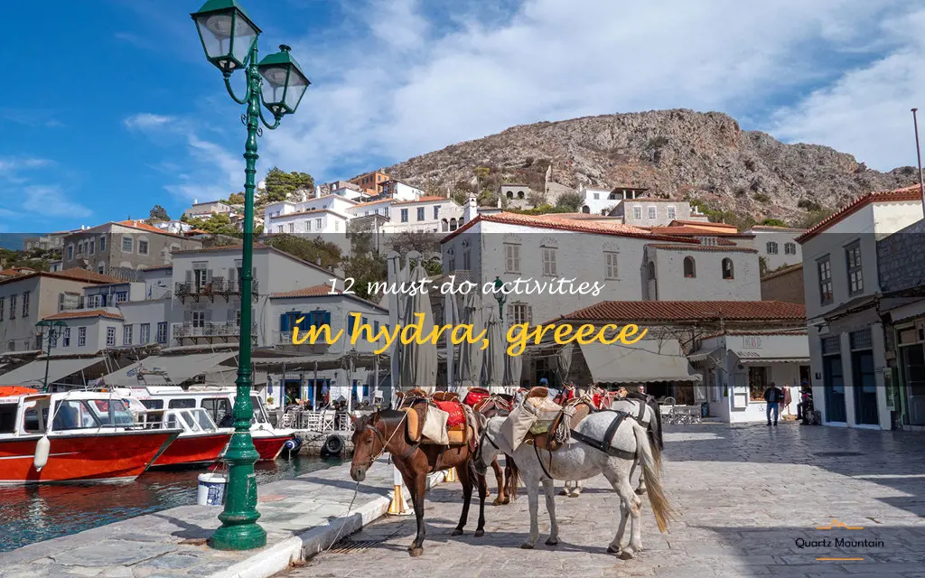 things to do in hydra greece