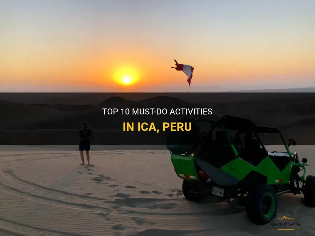 things to do in ica peru