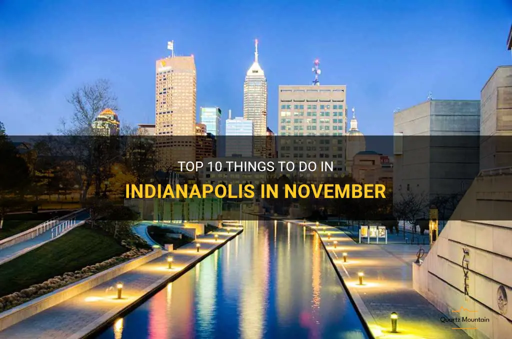things to do in indianapolis november