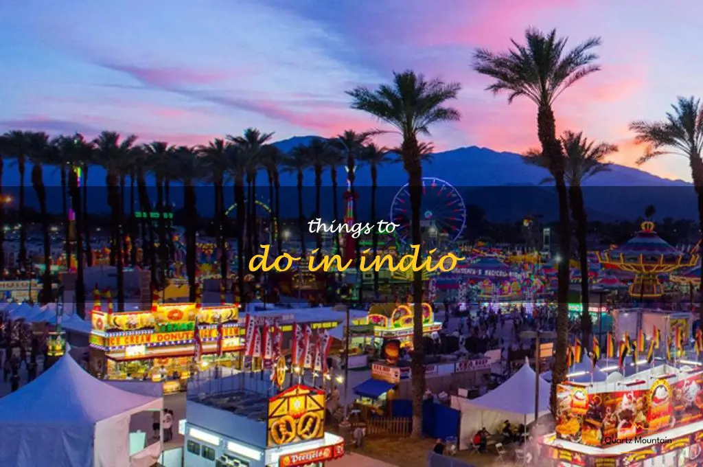 things to do in indio