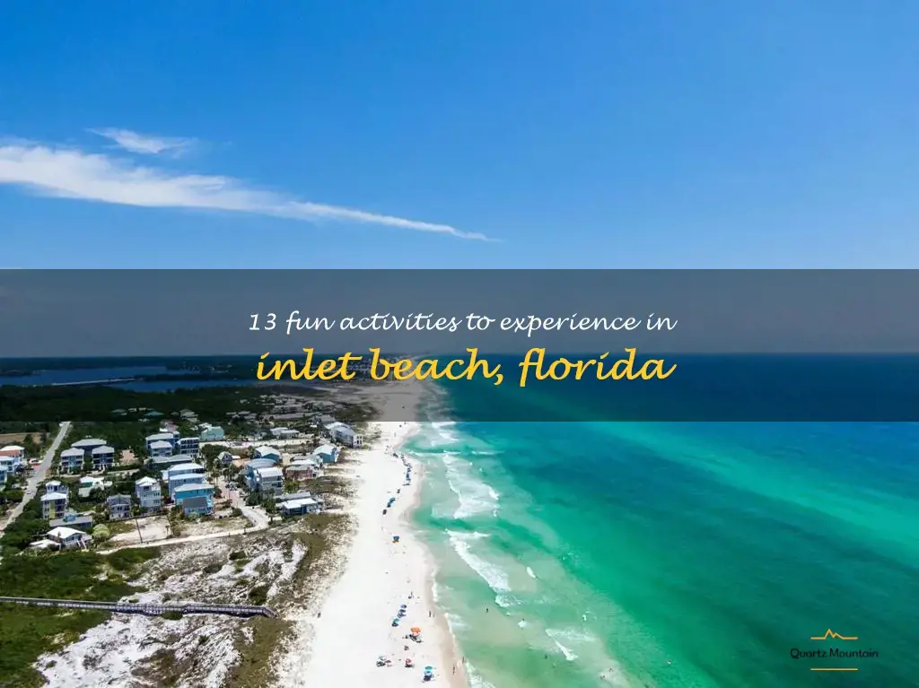 things to do in inlet beach florida