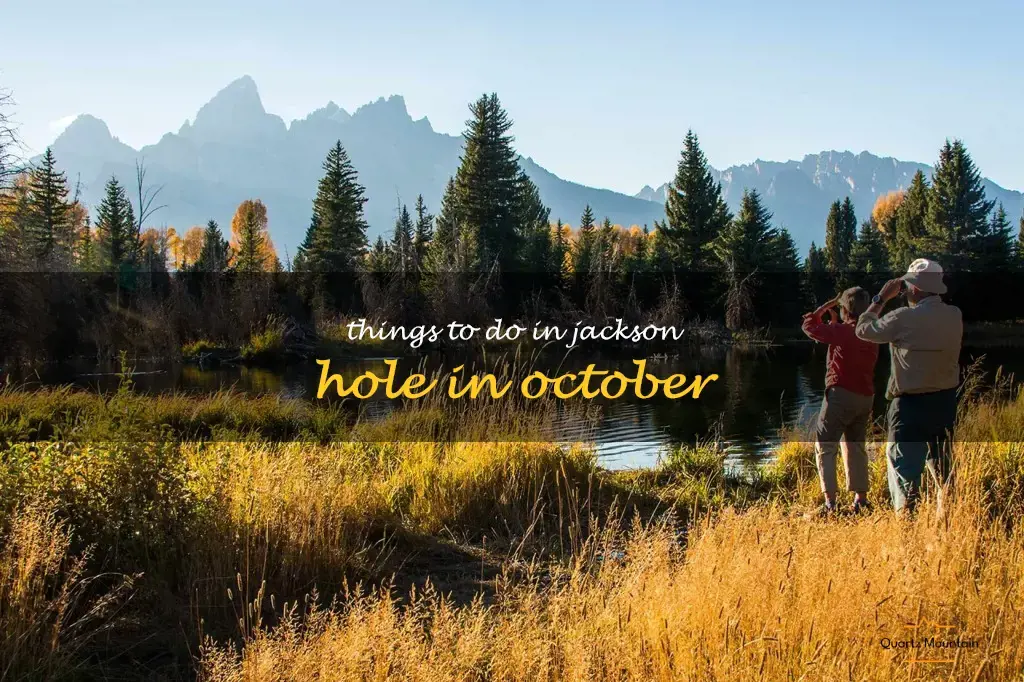 things to do in jackson hole in october