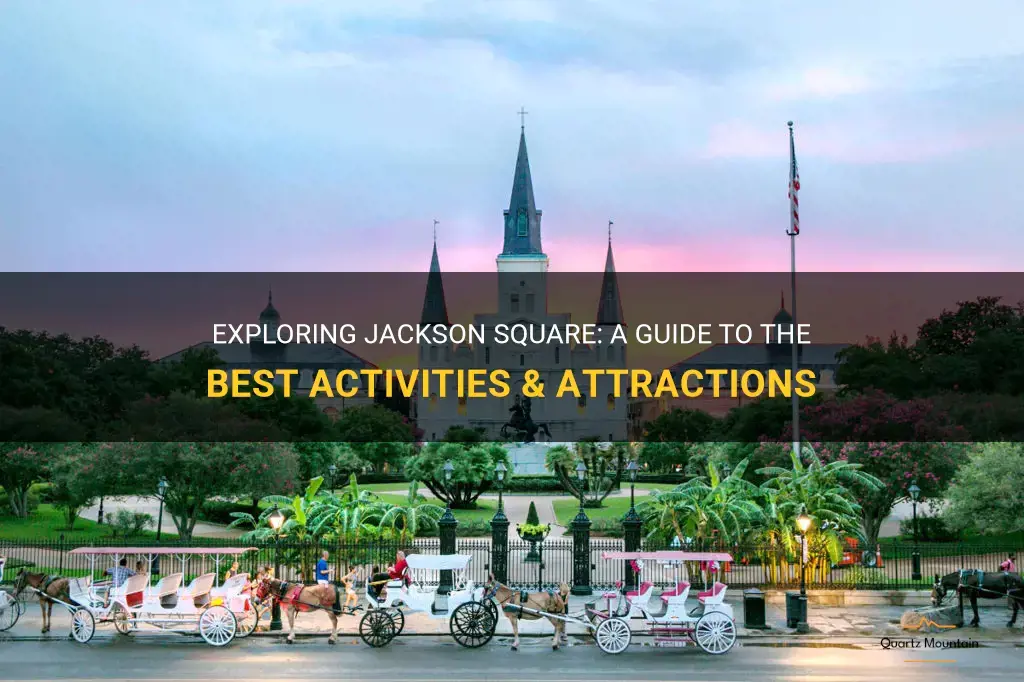 things to do in jackson square