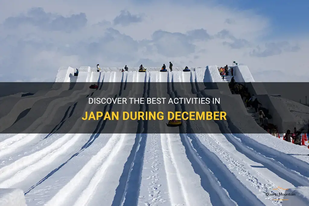 things to do in japan in december