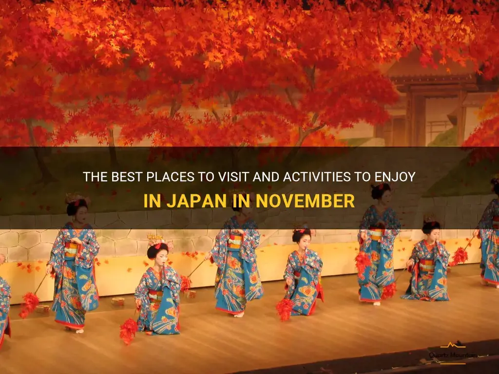 things to do in japan in november