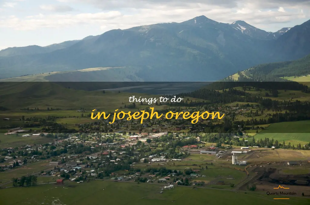 things to do in joseph oregon