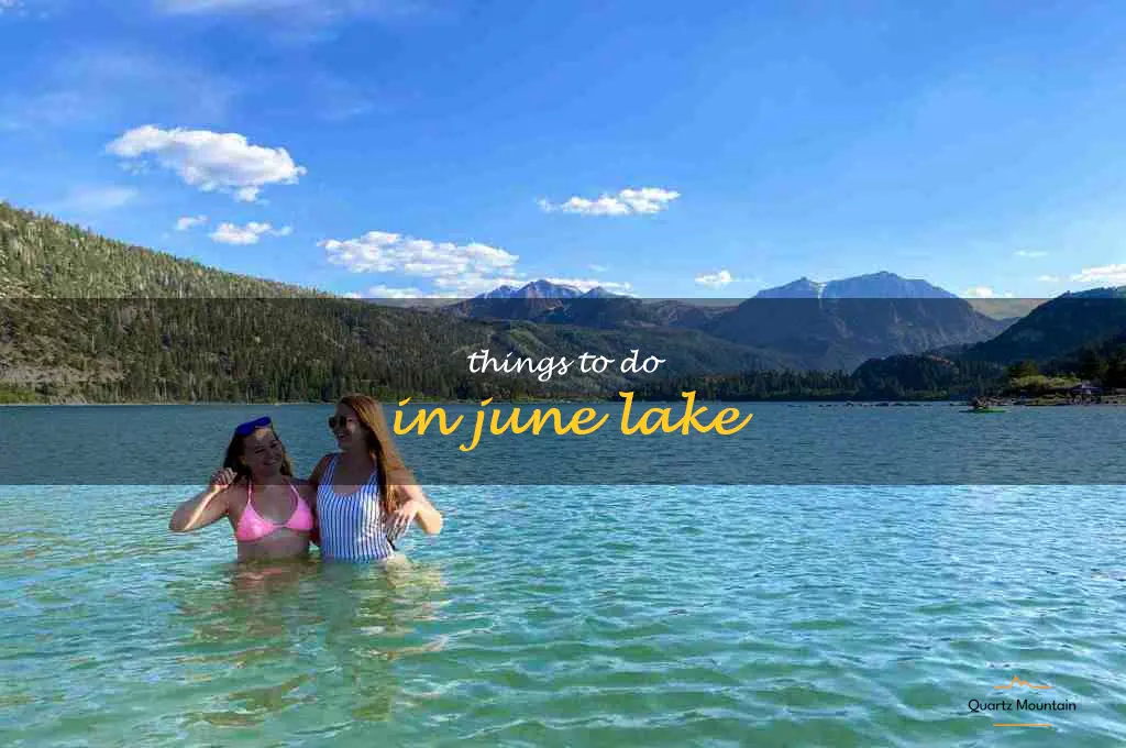 things to do in june lake