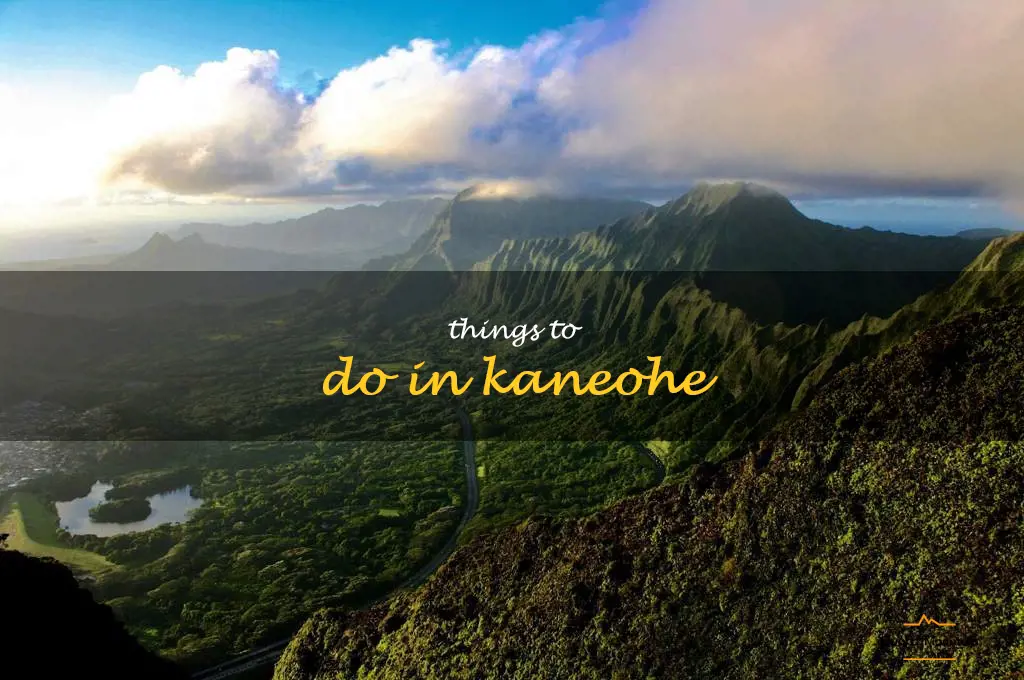 things to do in kaneohe