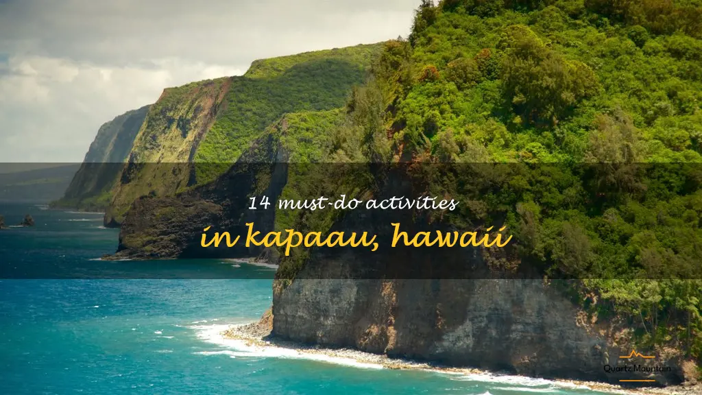 things to do in kapaau hawaii