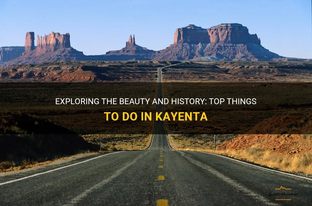 things to do in kayenta