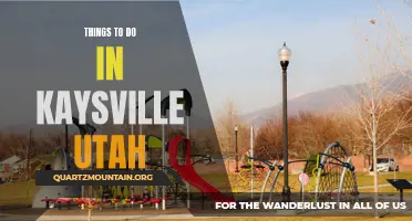 Exploring the Hidden Gems: Top 10 Things to Do in Kaysville, Utah