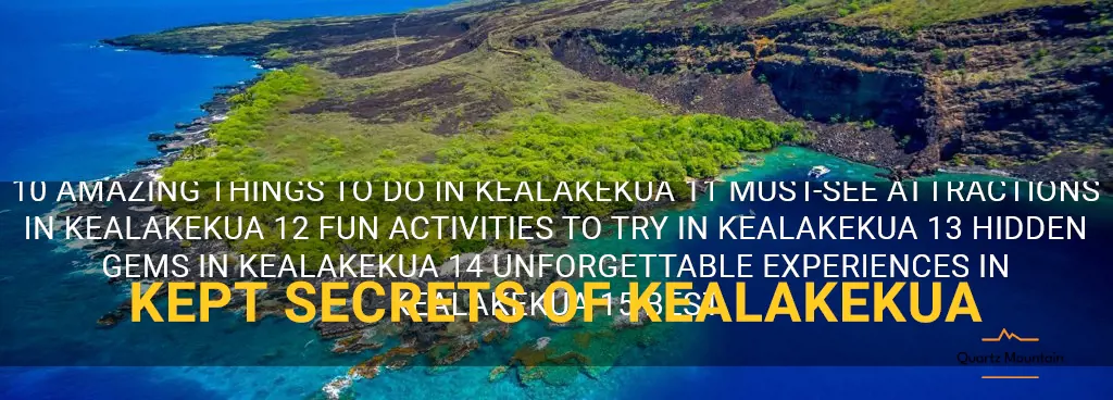 things to do in kealakekua