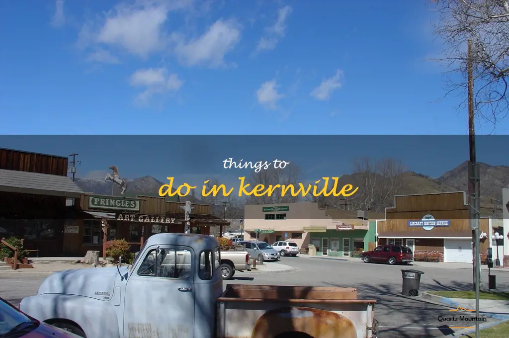 things to do in kernville