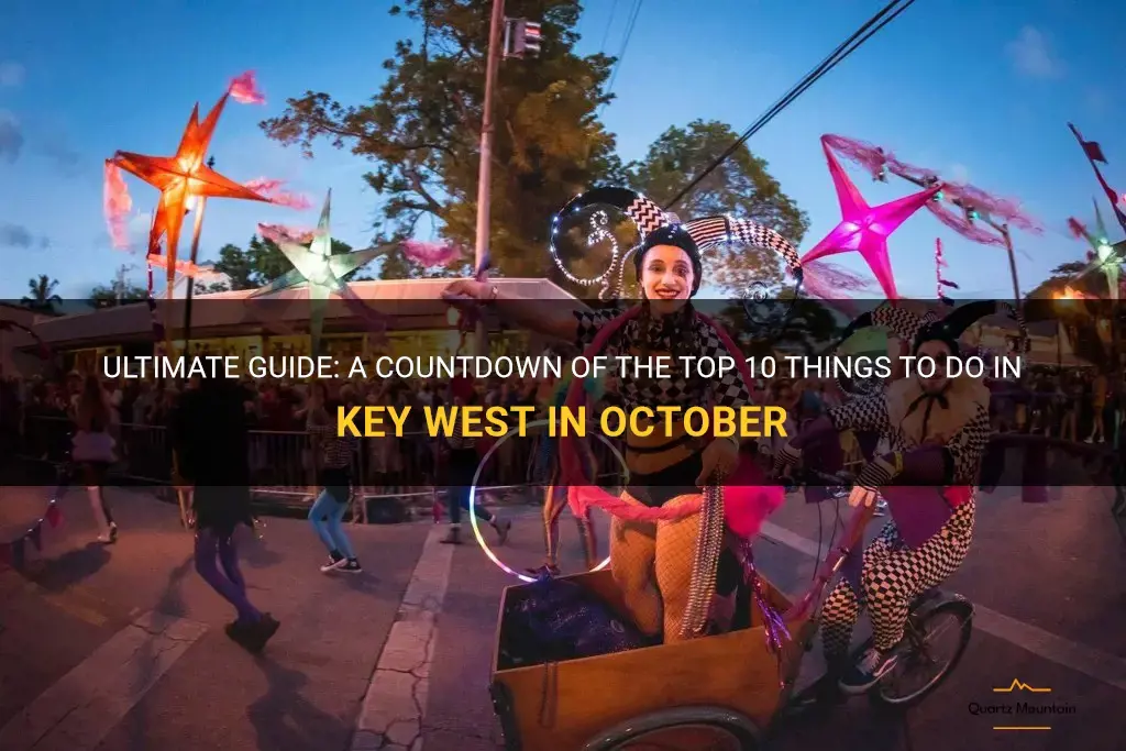 things to do in key west in october