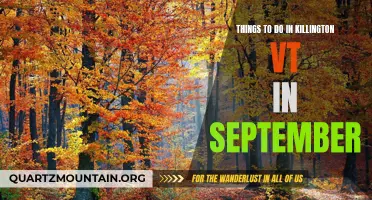 12 Fun Activities to Explore in Killington, Vermont this September