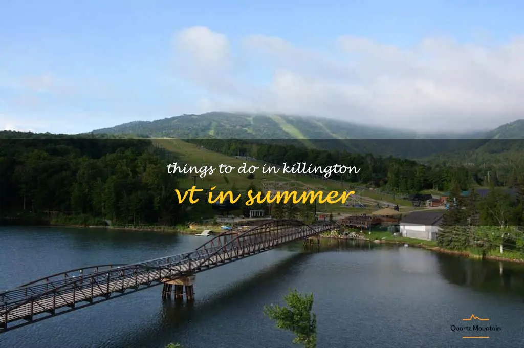 things to do in killington vt in summer