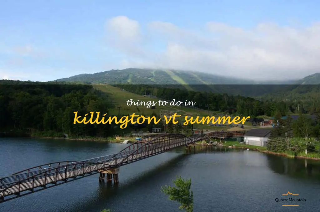 things to do in killington vt summer