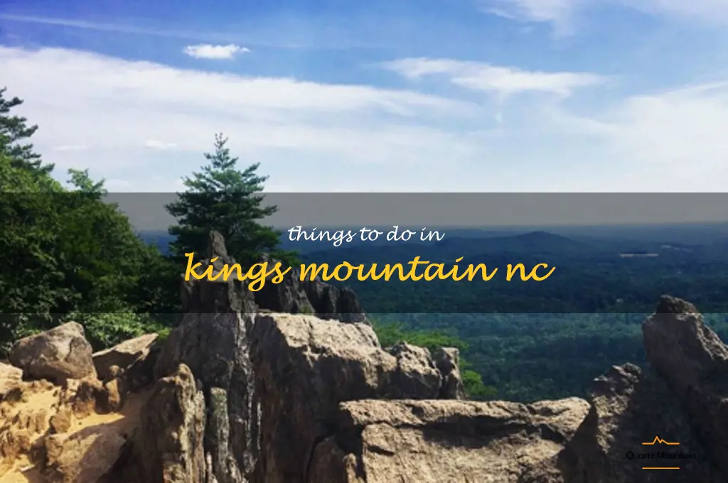 things to do in kings mountain nc
