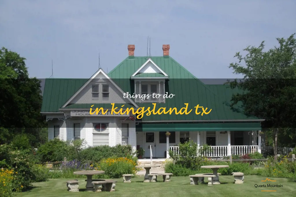 things to do in kingsland tx