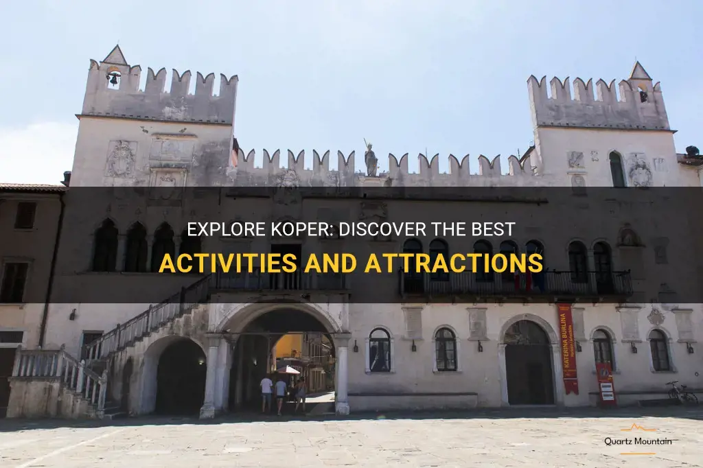 things to do in koper