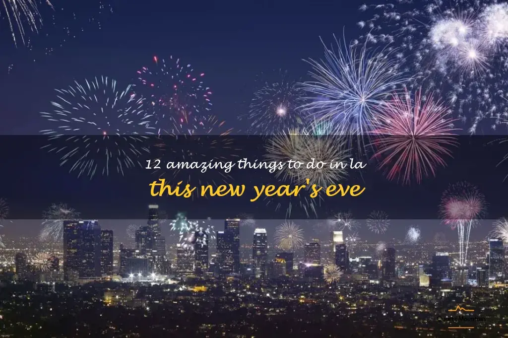 things to do in la in new years eve