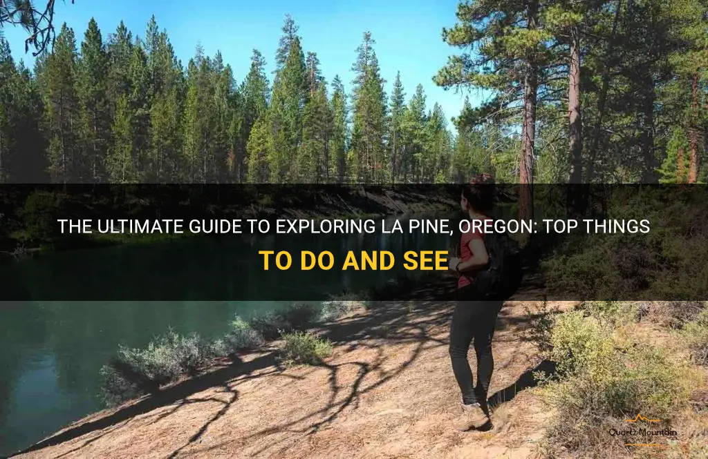 things to do in la pine oregon