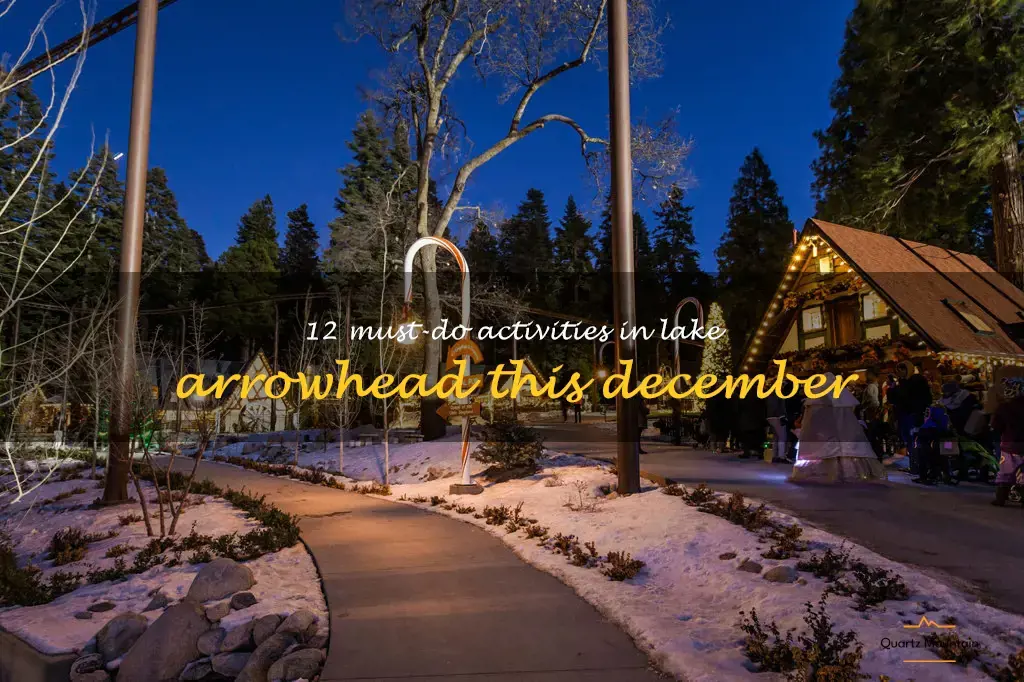 things to do in lake arrowhead in december