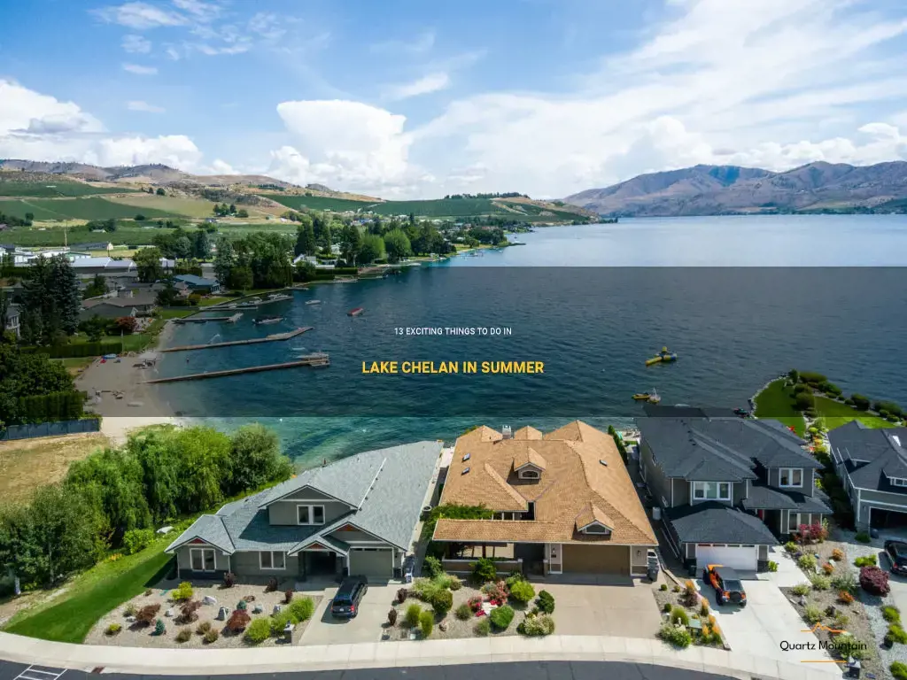 things to do in lake chelan in summer