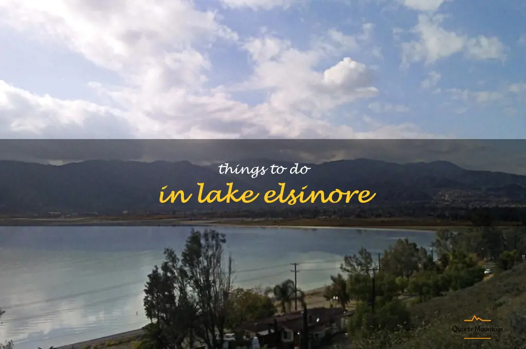 things to do in lake elsinore
