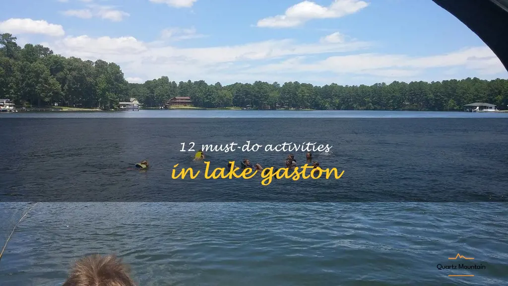things to do in lake gaston