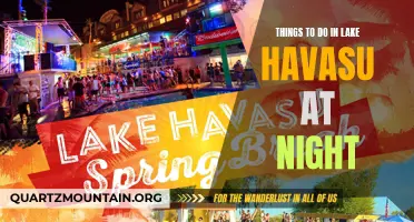 Lake Havasu After Dark: Uncovering Nighttime Activities and Entertainment