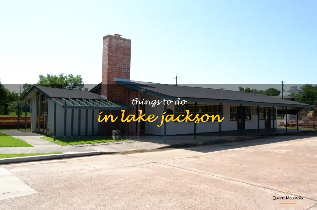 things to do in lake jackson