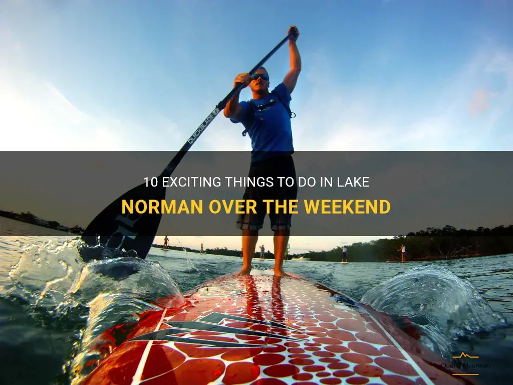 things to do in lake norman over weekend