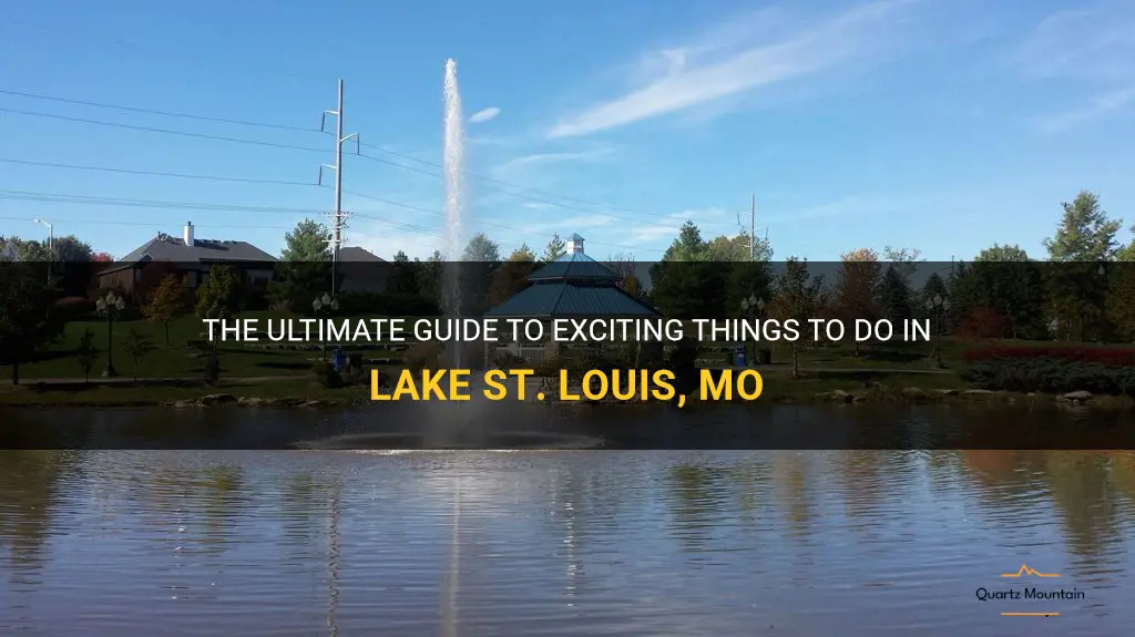 things to do in lake st louis mo