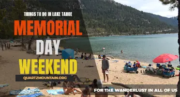 12 Fun Activities to Enjoy in Lake Tahoe on Memorial Day Weekend