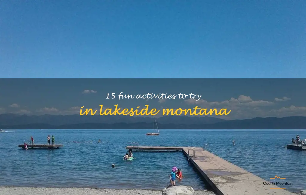 things to do in lakeside montana